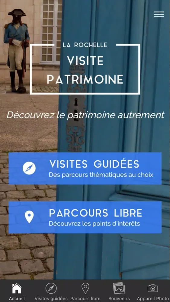 La Rochelle Visite Patrimoine應用截圖