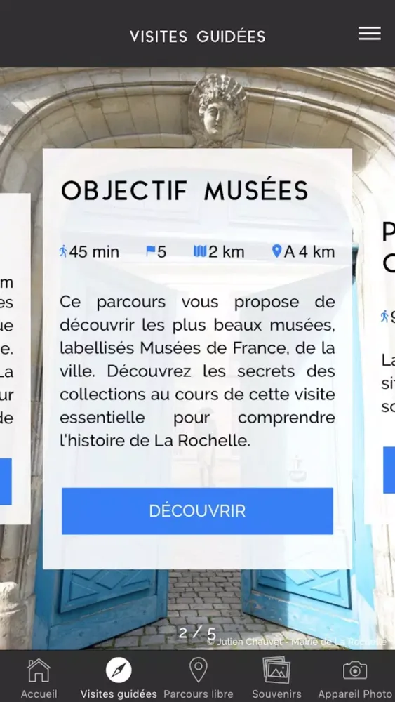 La Rochelle Visite Patrimoine應用截圖