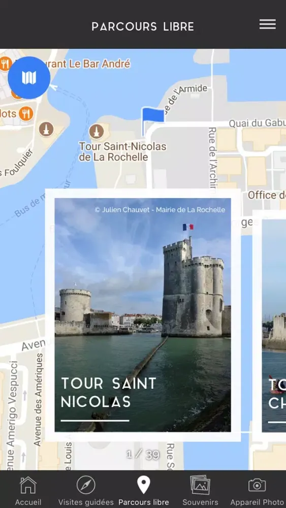 La Rochelle Visite Patrimoine應用截圖