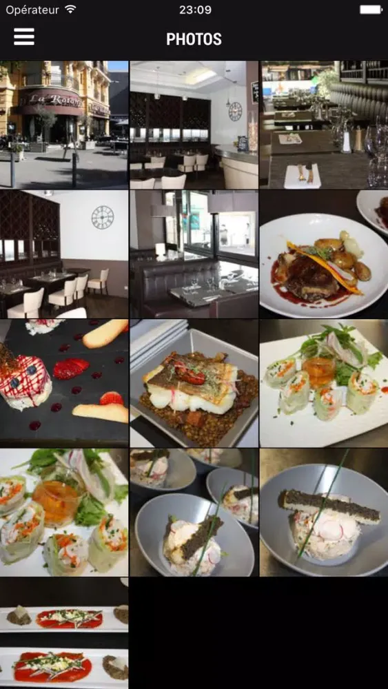 Capturas de pantalla de La Rotonde Perpignan