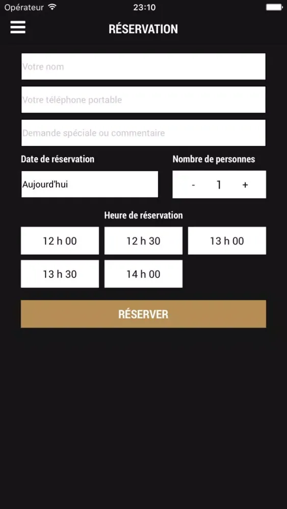 Capturas de pantalla de La Rotonde Perpignan