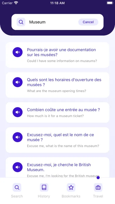 Скриншоты French~English Dictionary
