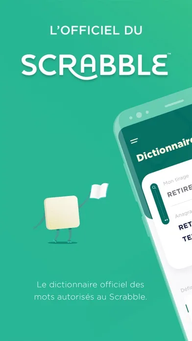 Tangkapan layar Officiel du SCRABBLE®