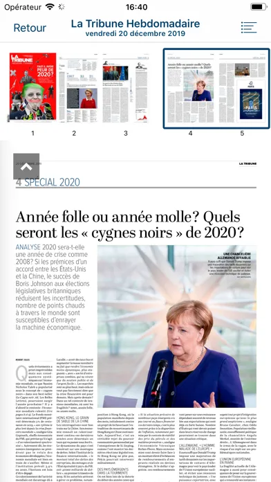 La Tribune - Kiosque Numérique Ekran Görüntüleri