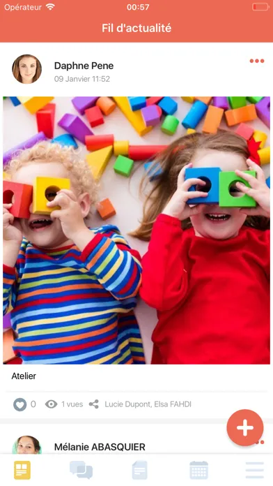 Zrzuty ekranu Léa & Léo App