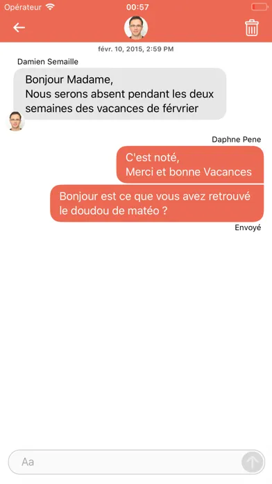 Zrzuty ekranu Léa & Léo App