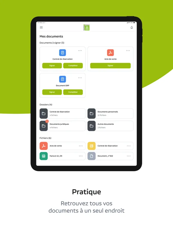 Скриншоты Espace Client Pierre Etoile iPad 