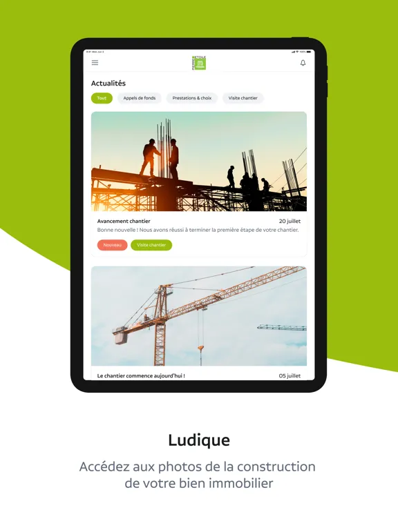 Скриншоты Espace Client Pierre Etoile iPad 