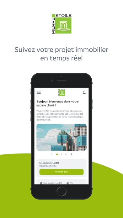 Скриншоты Espace Client Pierre Etoile
