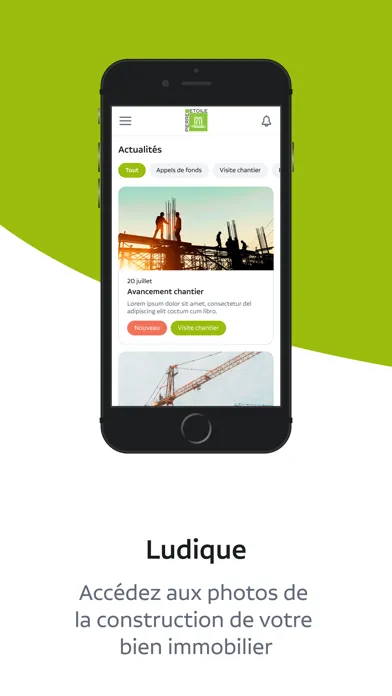 Скриншоты Espace Client Pierre Etoile