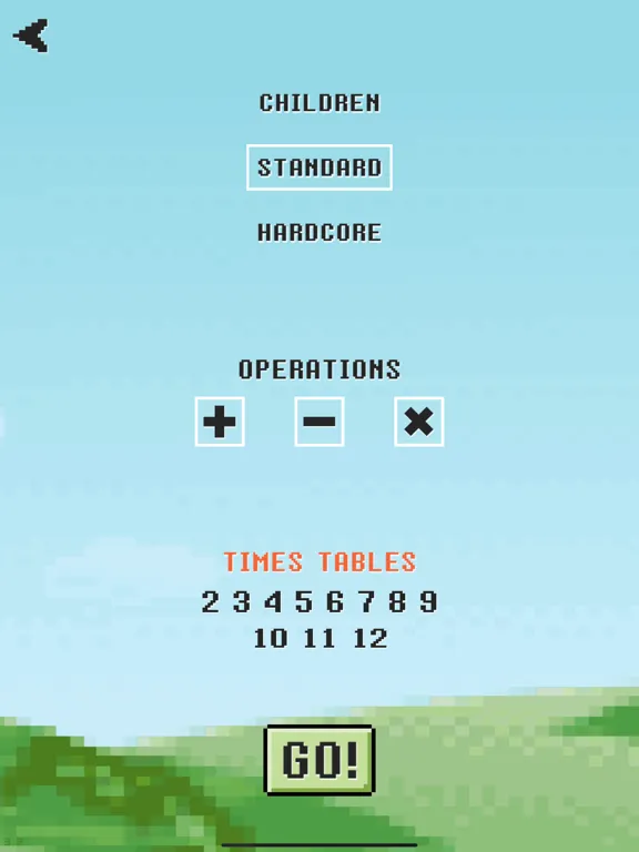 Tap Math - math facts practice iPad  Ekran Görüntüleri