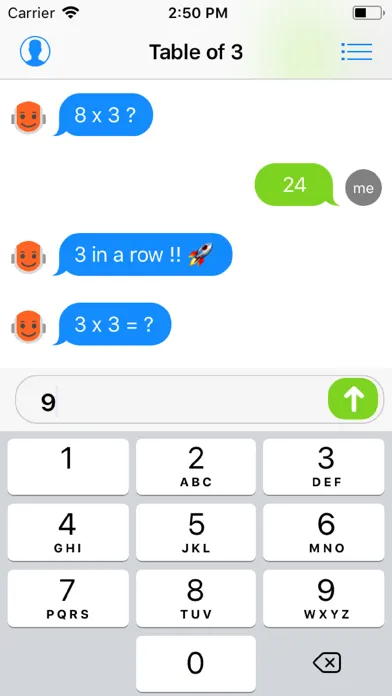 Math Chat - my robot teacher Ekran Görüntüleri