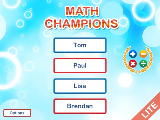 Screenshot di Math Champions games for kids. iPad 