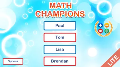 Screenshot di Math Champions games for kids.