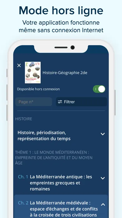 Captures d'écran de Lelivrescolaire.fr