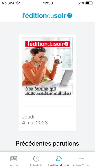 Captures d'écran de Le Maine Libre - Le Journal