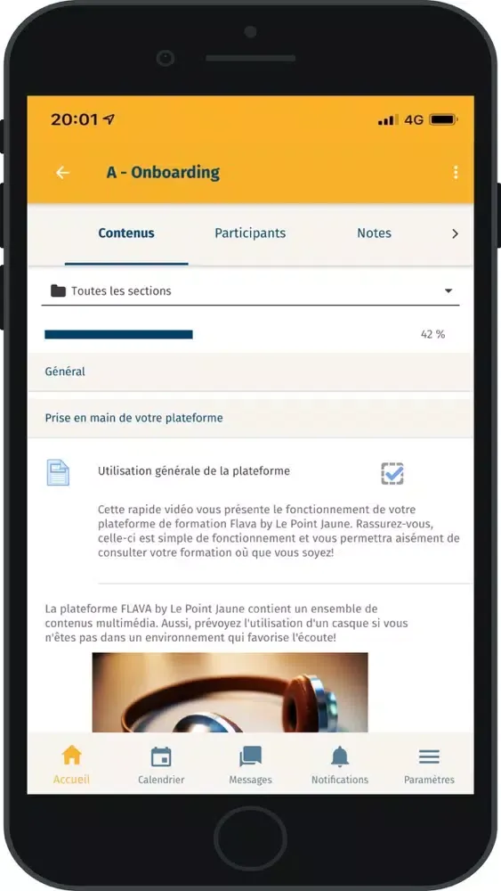 Captures d'écran de Flava By Le Point Jaune