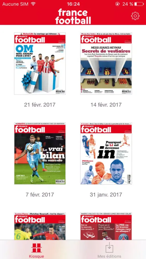France Football - Le magazine स्क्रीनशॉट