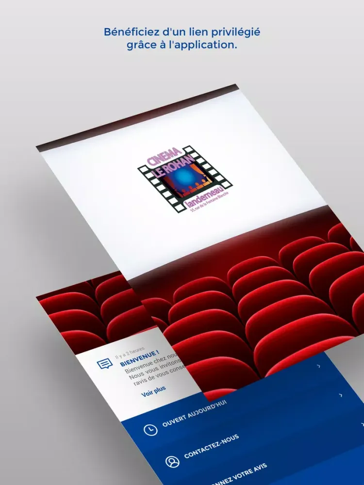 Cinéma Le Rohan iPad 應用截圖