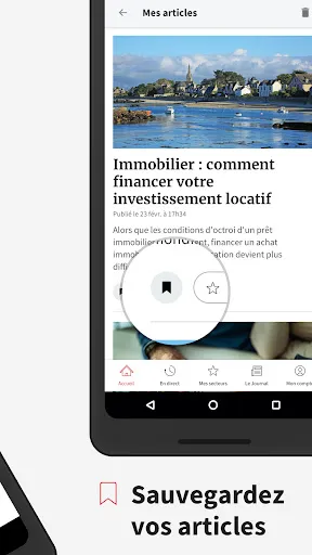 Les Echos, actualités éco Screenshots