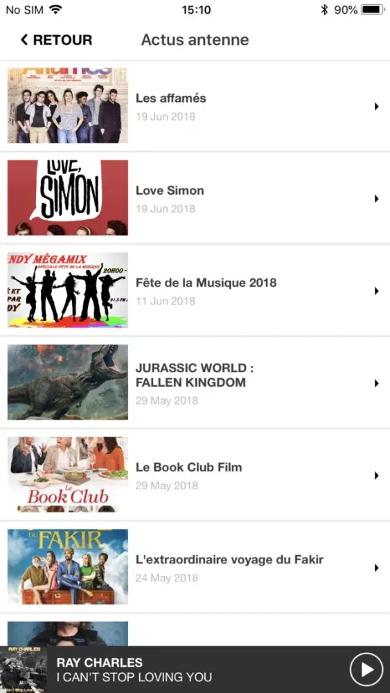 Capturas de pantalla de Radio-Liberté