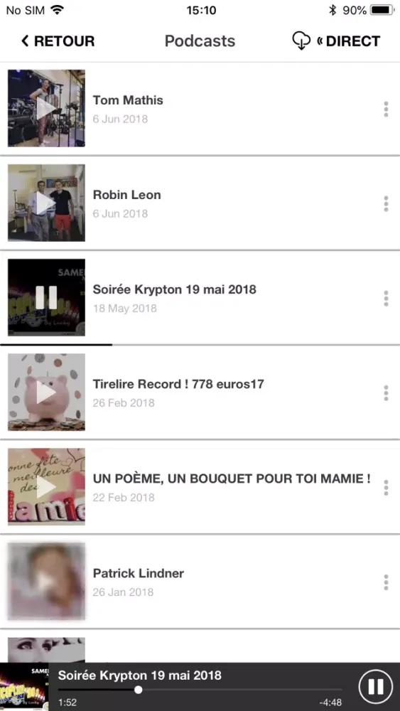 Capturas de pantalla de Radio-Liberté