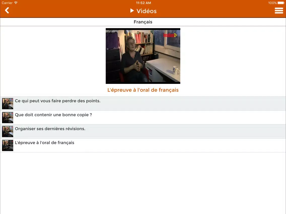 Bac ES 2018 avec l’Etudiant iPad  Screenshots