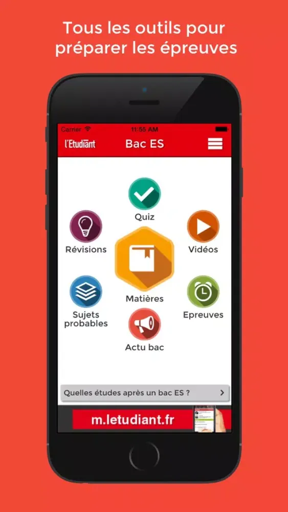 Bac ES 2018 avec l’Etudiant Screenshots