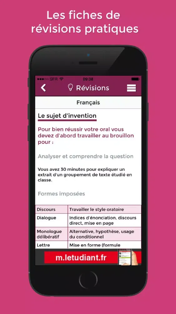 Bac ES 2018 avec l’Etudiant Screenshots