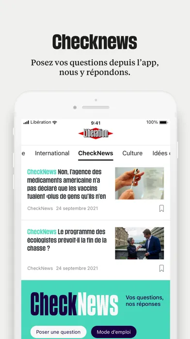 Libération: Info et Actualités স্ক্রিনশট