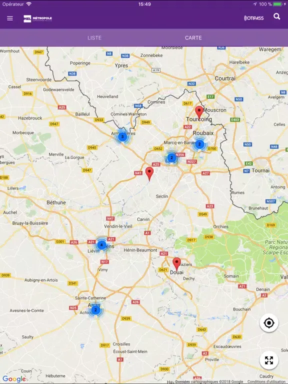 City Pass Lille Métropole iPad  Screenshots