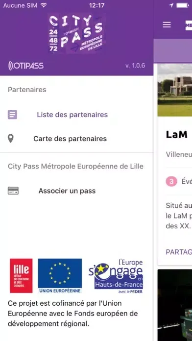 City Pass Lille Métropole Screenshots