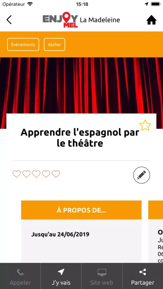 Captures d'écran de Enjoy MEL