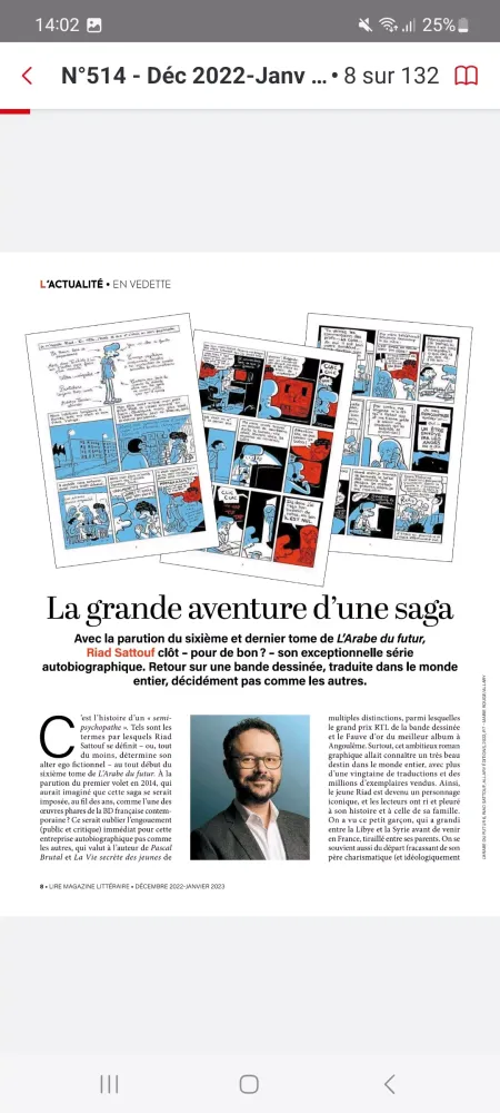 Capturas de tela do Lire avec Ouest-France