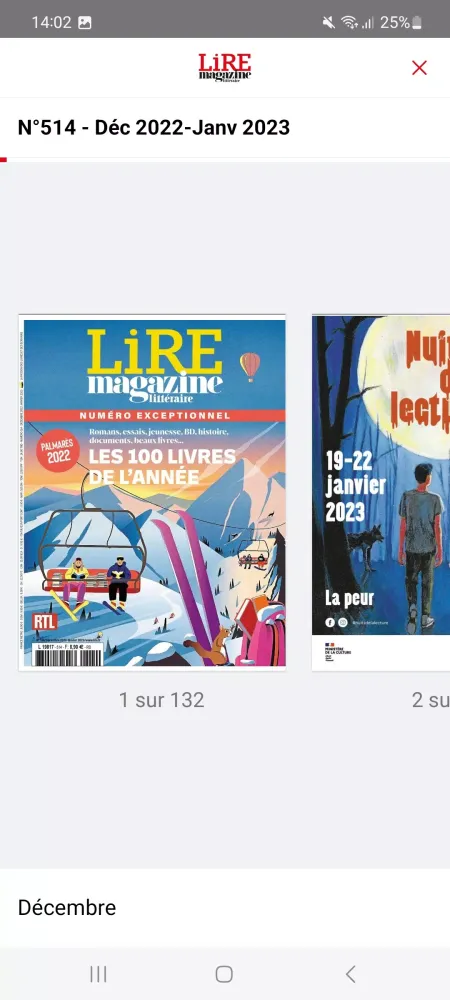 Capturas de tela do Lire avec Ouest-France
