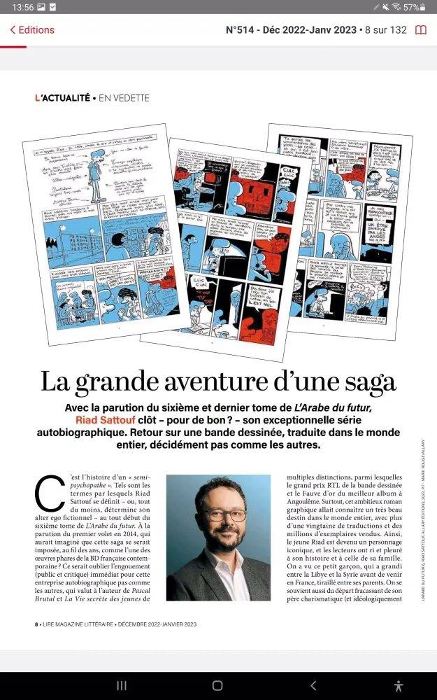 Capturas de tela do Lire avec Ouest-France