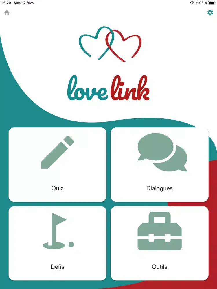 Capturas de tela do Lovelink - Pour mieux s'aimer iPad 