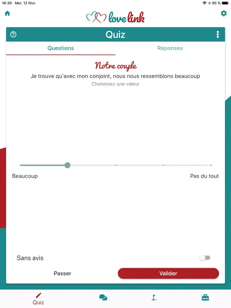 Capturas de tela do Lovelink - Pour mieux s'aimer iPad 