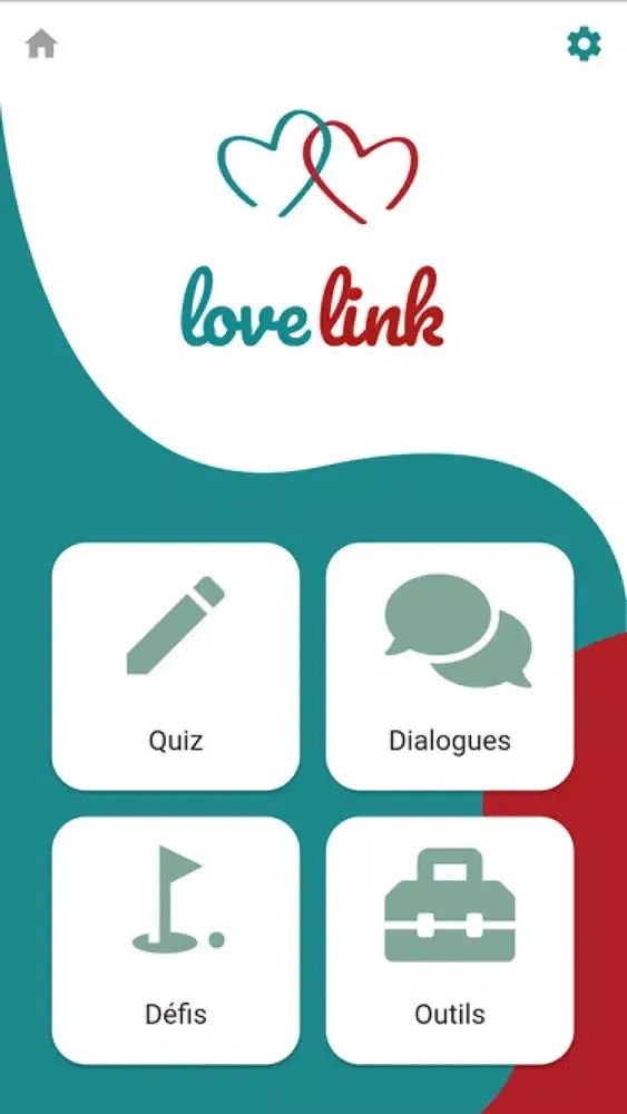 Capturas de tela do Lovelink - Pour mieux s'aimer