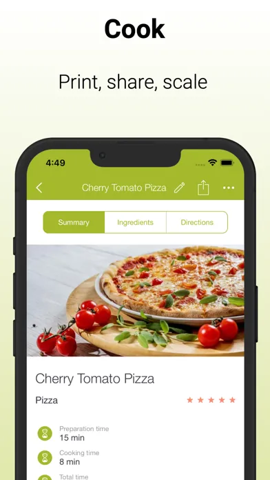 ภาพหน้าจอของ Cookmate - My Recipe Organizer