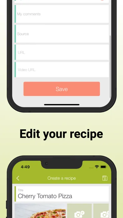 ภาพหน้าจอของ Cookmate - My Recipe Organizer
