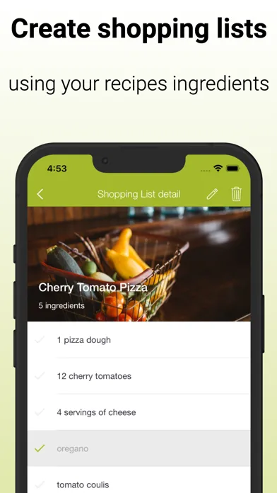 ภาพหน้าจอของ Cookmate - My Recipe Organizer