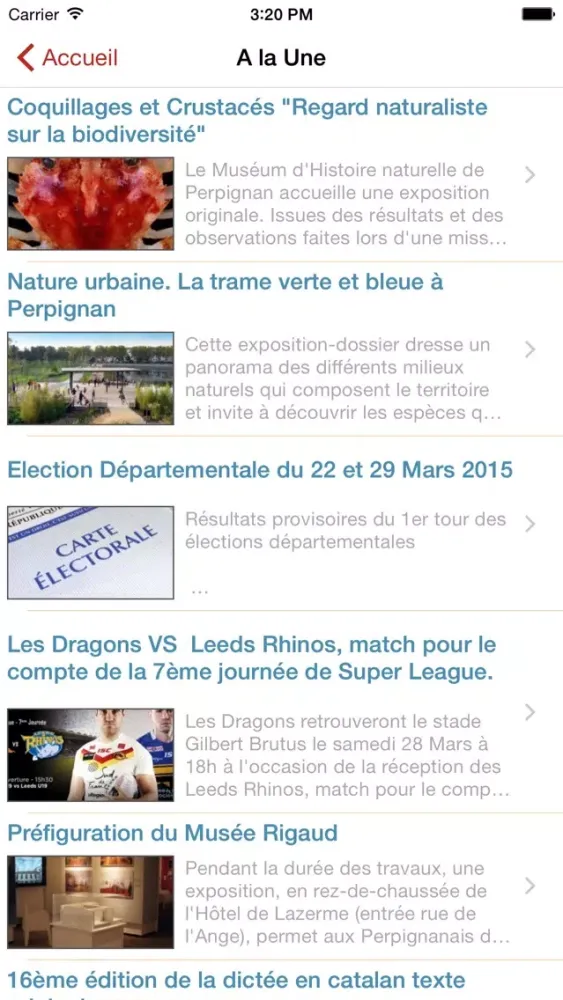 ภาพหน้าจอของ Ville de Perpignan