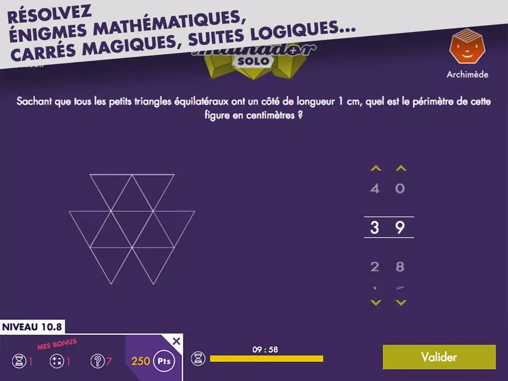 Screenshot di Mathador Solo iPad 