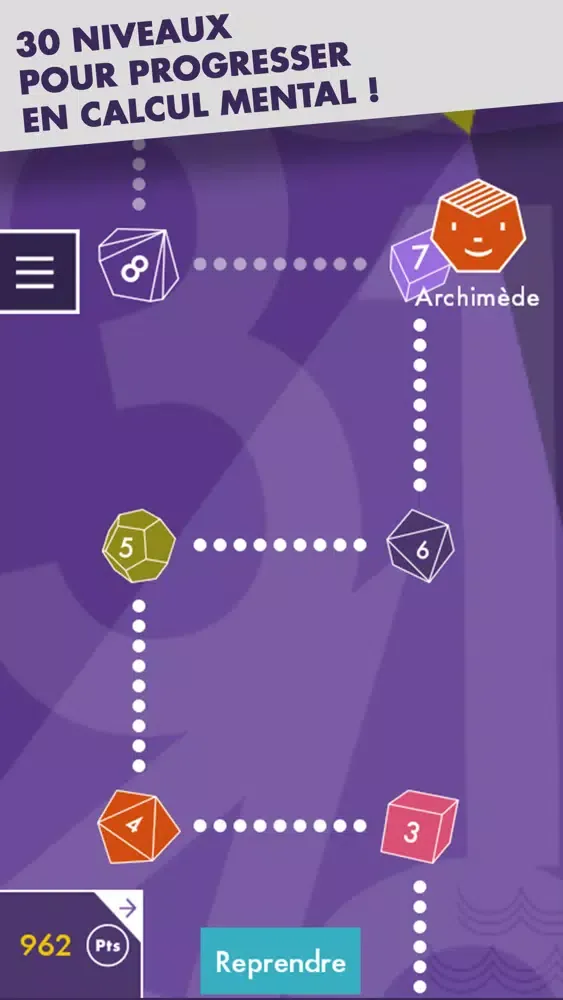 Screenshot di Mathador Solo