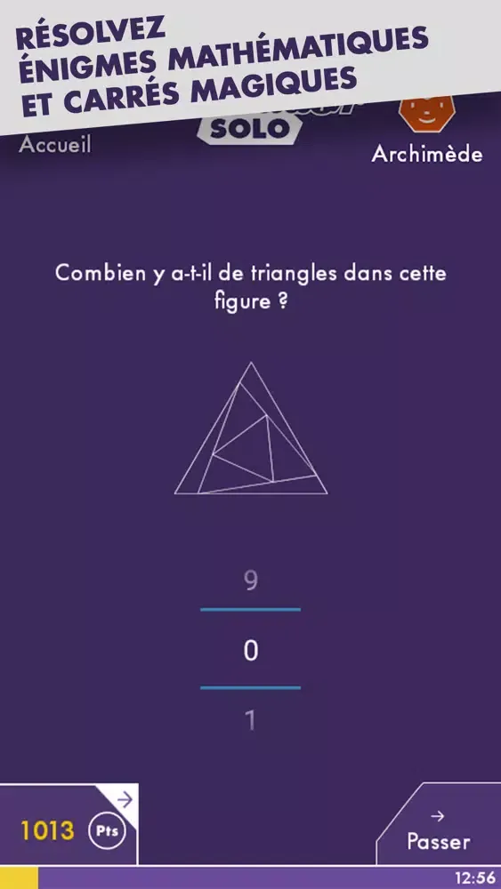 Screenshot di Mathador Solo