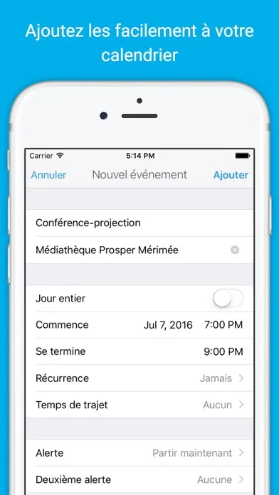 Saint-Cyprien Agenda应用截图