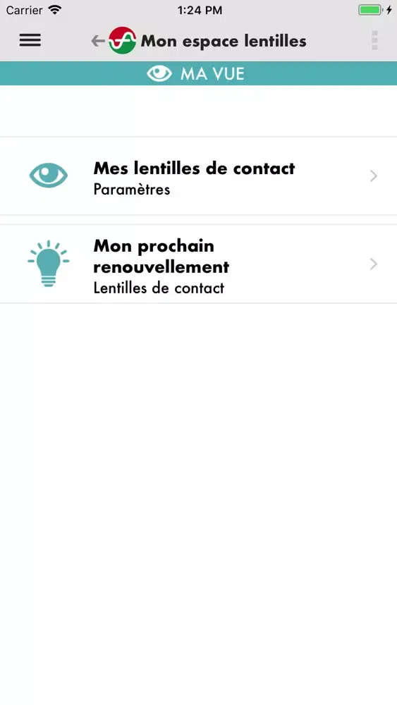 Mon Passeport Lentilles应用截图