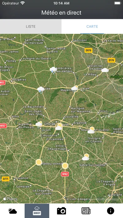 La météo en Mayenne应用截图