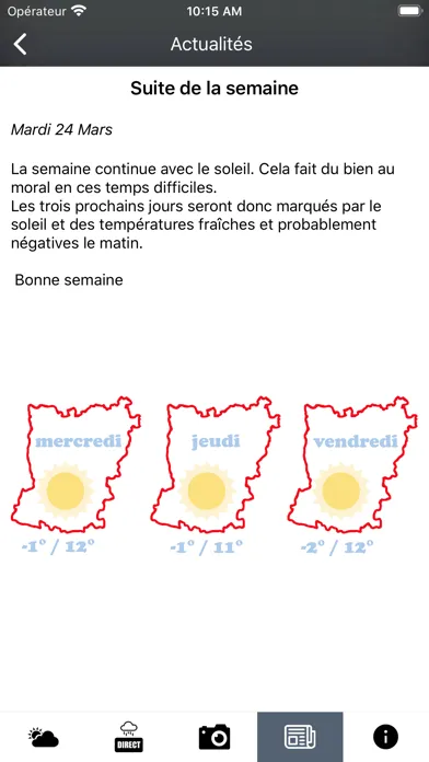 La météo en Mayenne应用截图